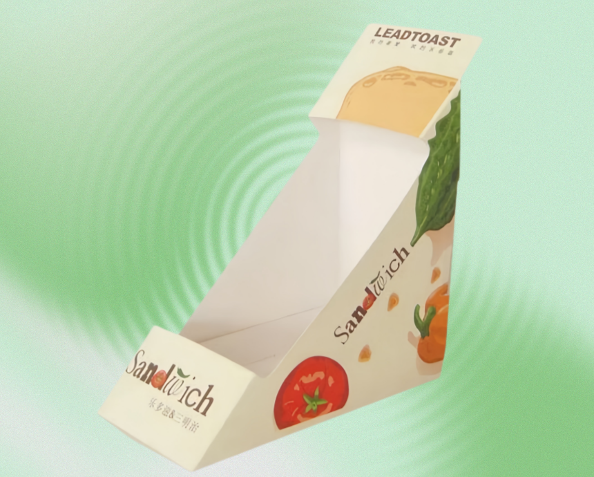 100% Sandwich Paper Box