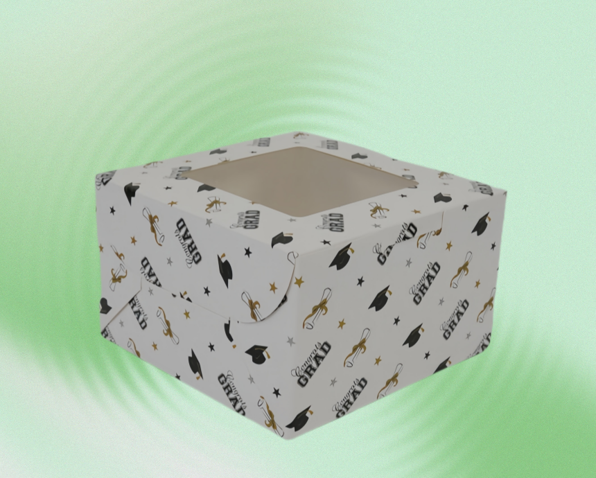 Cupcake Packaging Boxes With Window